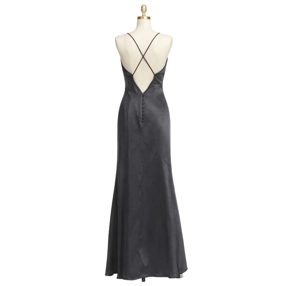 Elliatt Aisle Satin Slip Maxi Dress XL Black NWT - Picture 6 of 9